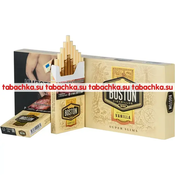 Сигареты Boston Vanilla Superslims